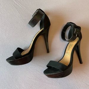 Black heels